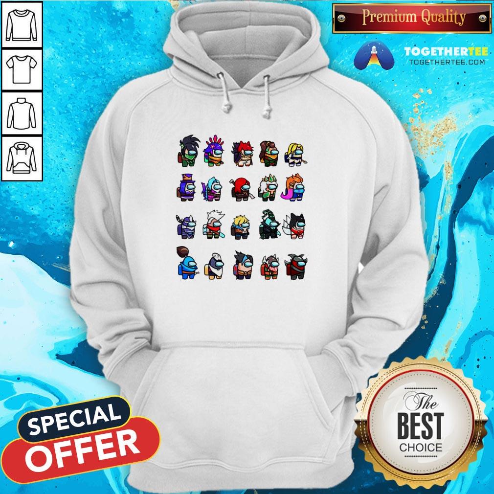 Perfect Among Us X League Of Legends Gams Shirt - Image 5