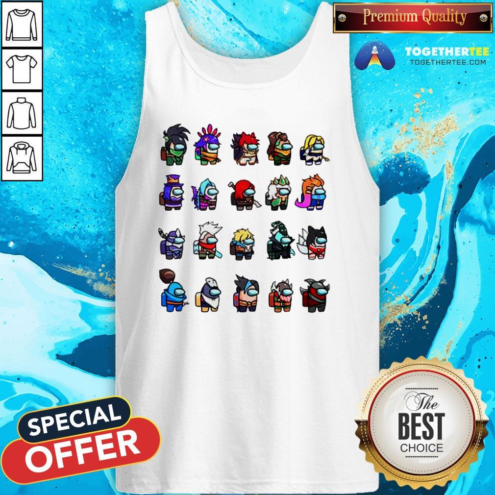 Perfect Among Us X League Of Legends Gams Shirt - Image 3