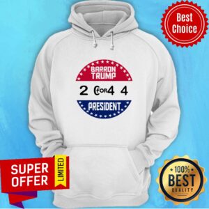 Alternative view of Nice Barron Trump 20 For 44 President Shirt