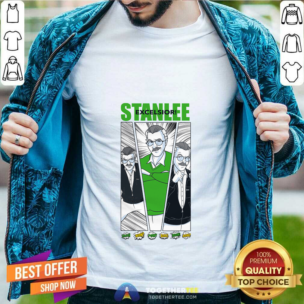 Stan Lee Comic Excelsior T-Shirt