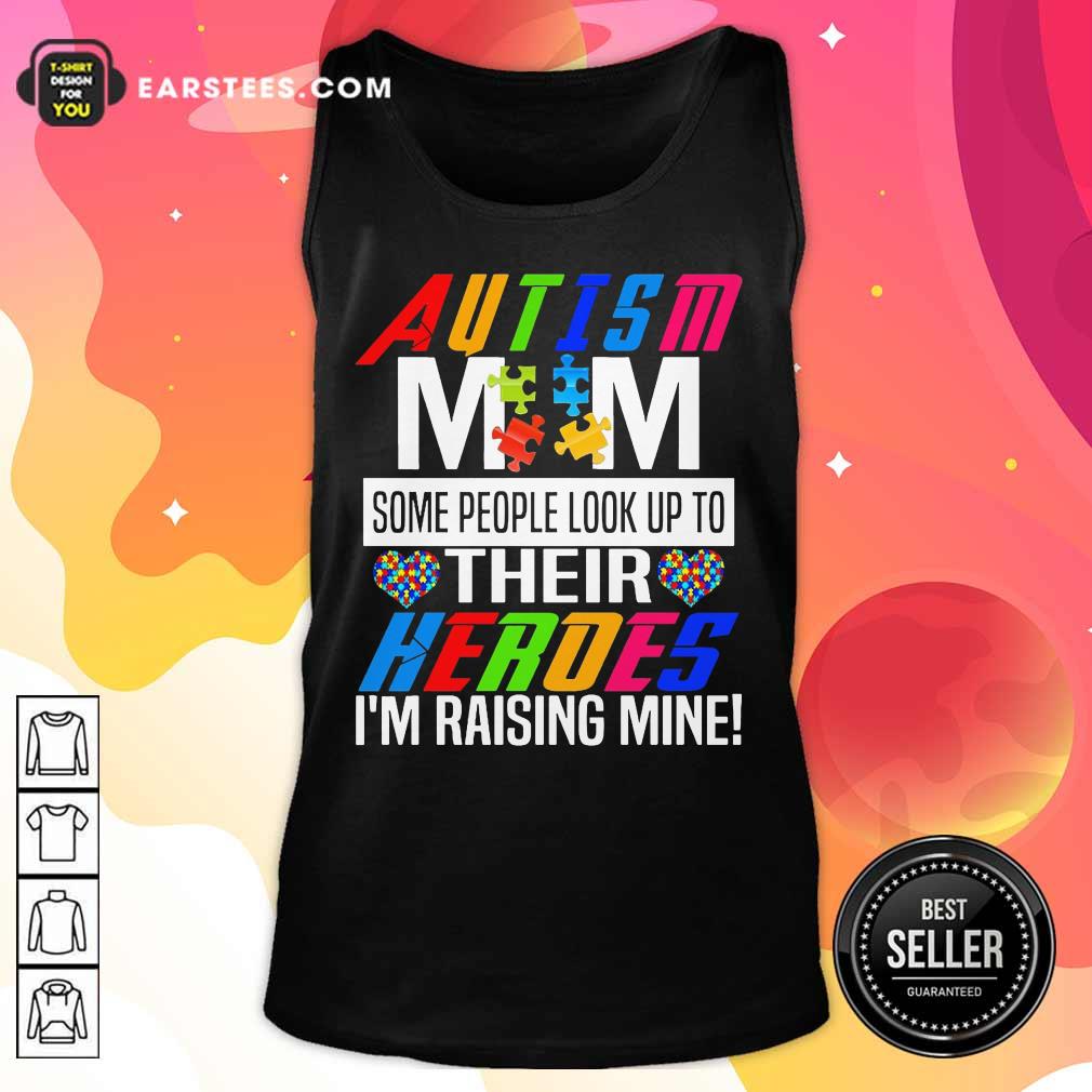 Pretty Autism Mom Some Heroes Shirt - Image 2