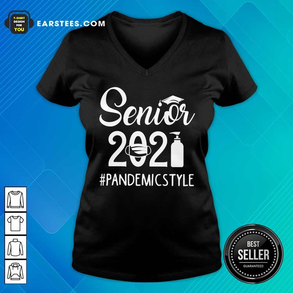 Top Seniors 2021 Pandemic Shirt - Image 5