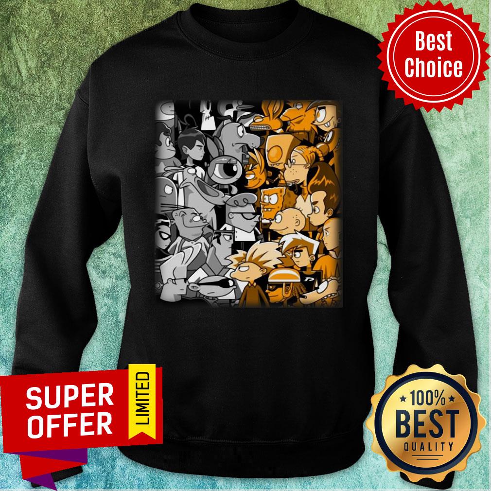 Official Cartoon Network Vs Nickelodeon Shirt - Image 5