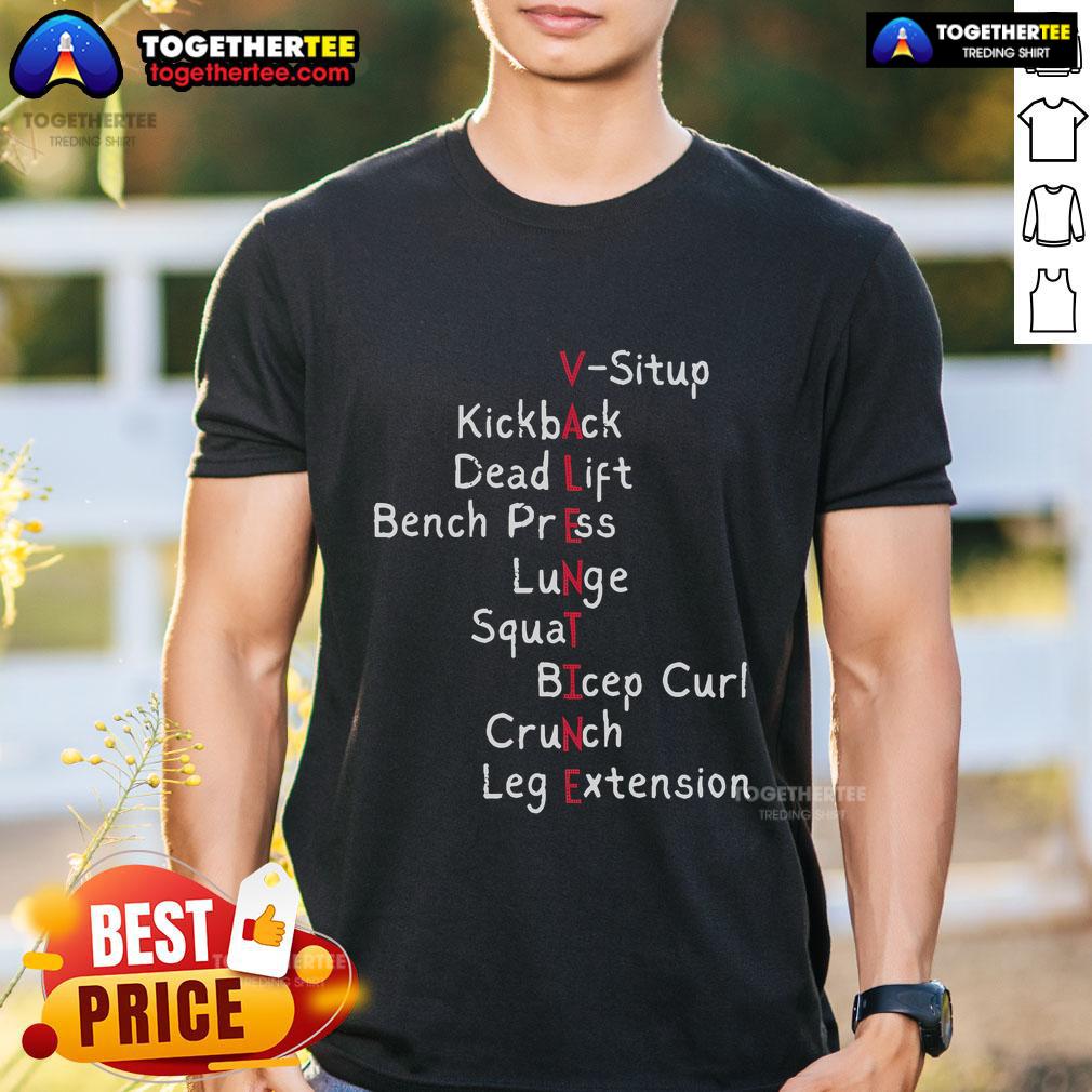Pretty A Valentines Day Gym Workout Exercises T-Shirt