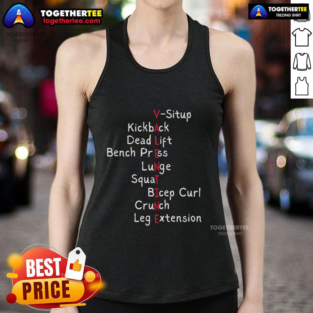Pretty A Valentines Day Gym Workout Exercises T-Shirt - Image 4