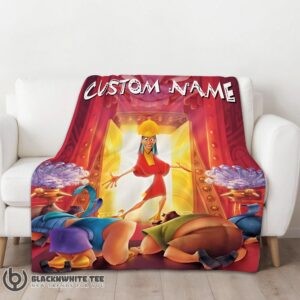 Alternative view of Top Cute Good Disney Cartoon The Emperor's New Groove Blanket Fleece Customized Blanket