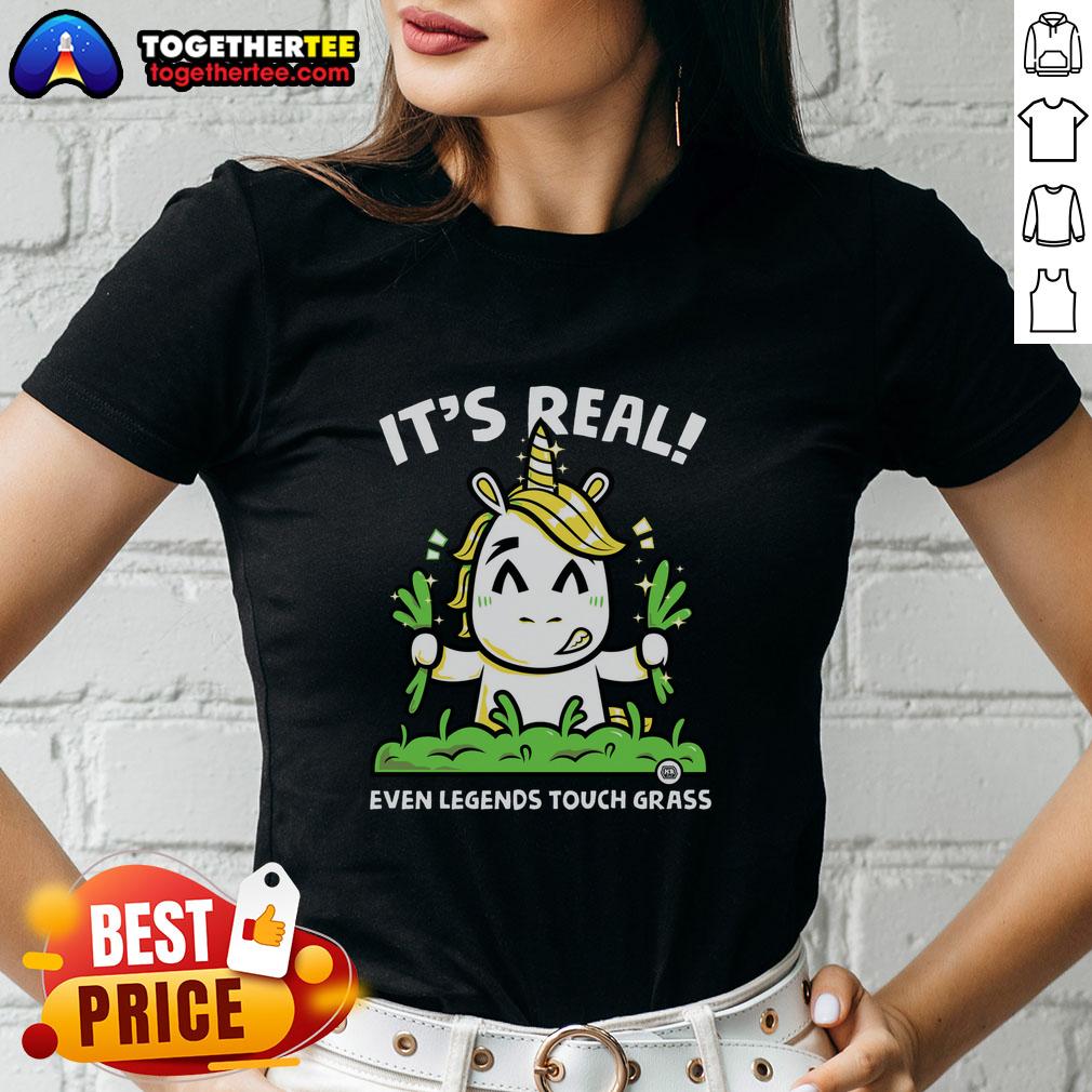 Official Even Legends Touch Grass T-Shirt - Image 3