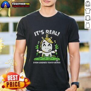 Official Even Legends Touch Grass T-Shirt