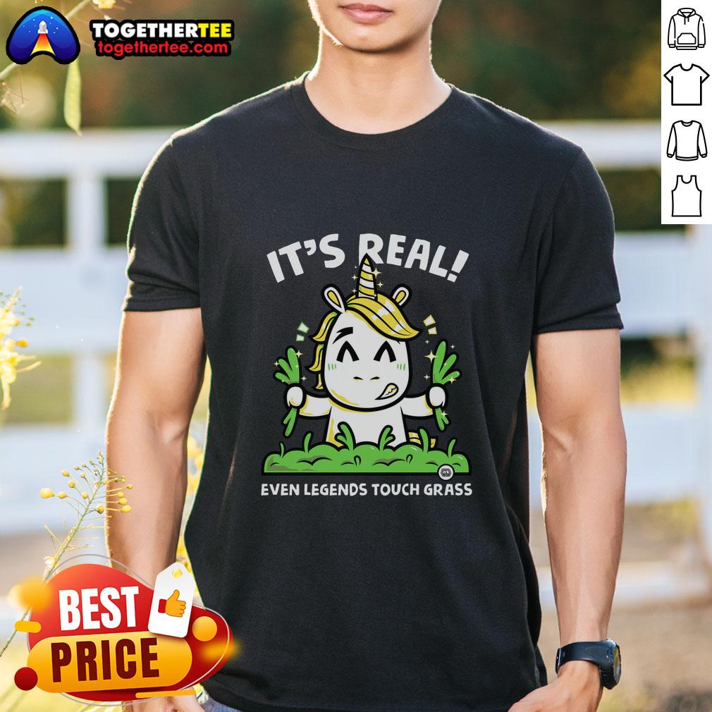 Official Even Legends Touch Grass T-Shirt
