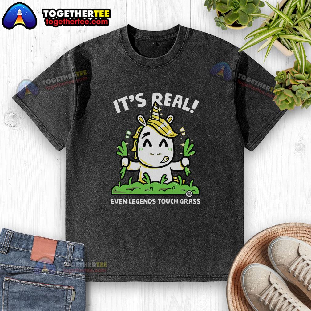 Official Even Legends Touch Grass T-Shirt - Image 6