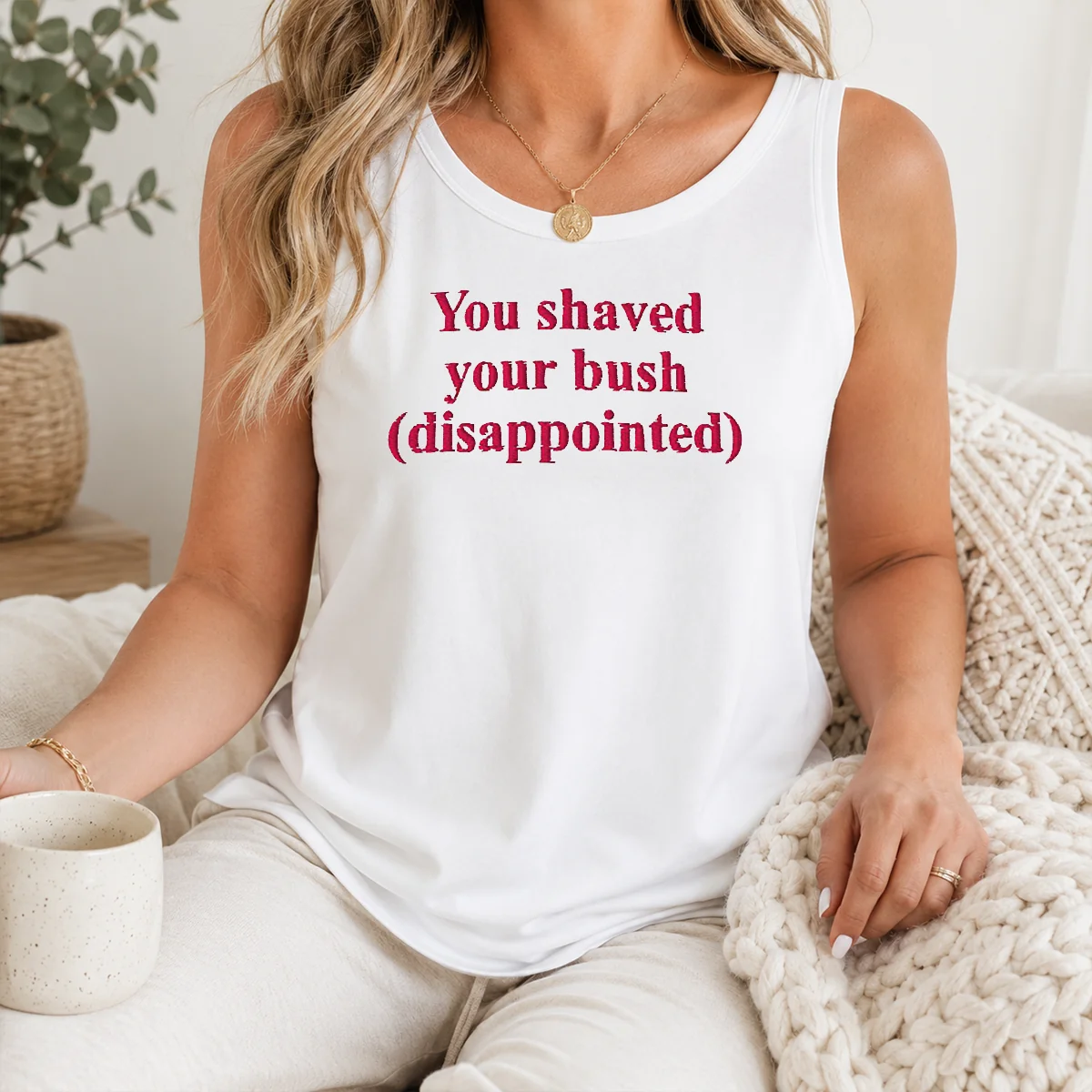 Good Pretty You Shaved Your Bush Disappointed Shirt - Image 3