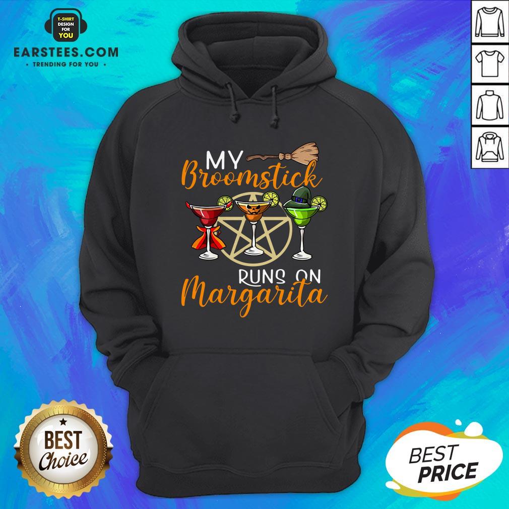 Wines My Broomstick Runs On Margarita Supernatural Halloween Shirt - Image 3