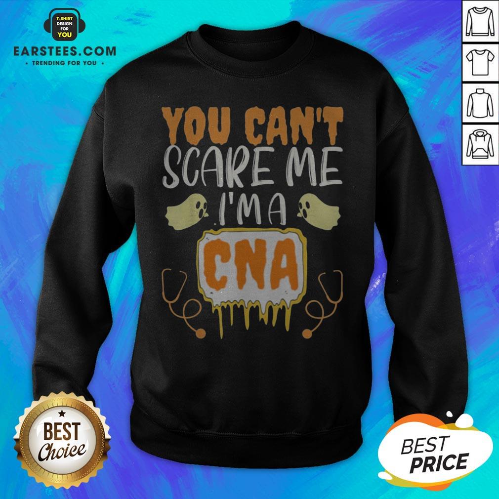 You Can't Scare Me I’m A CNA Halloween Nurse Shirt - Image 5