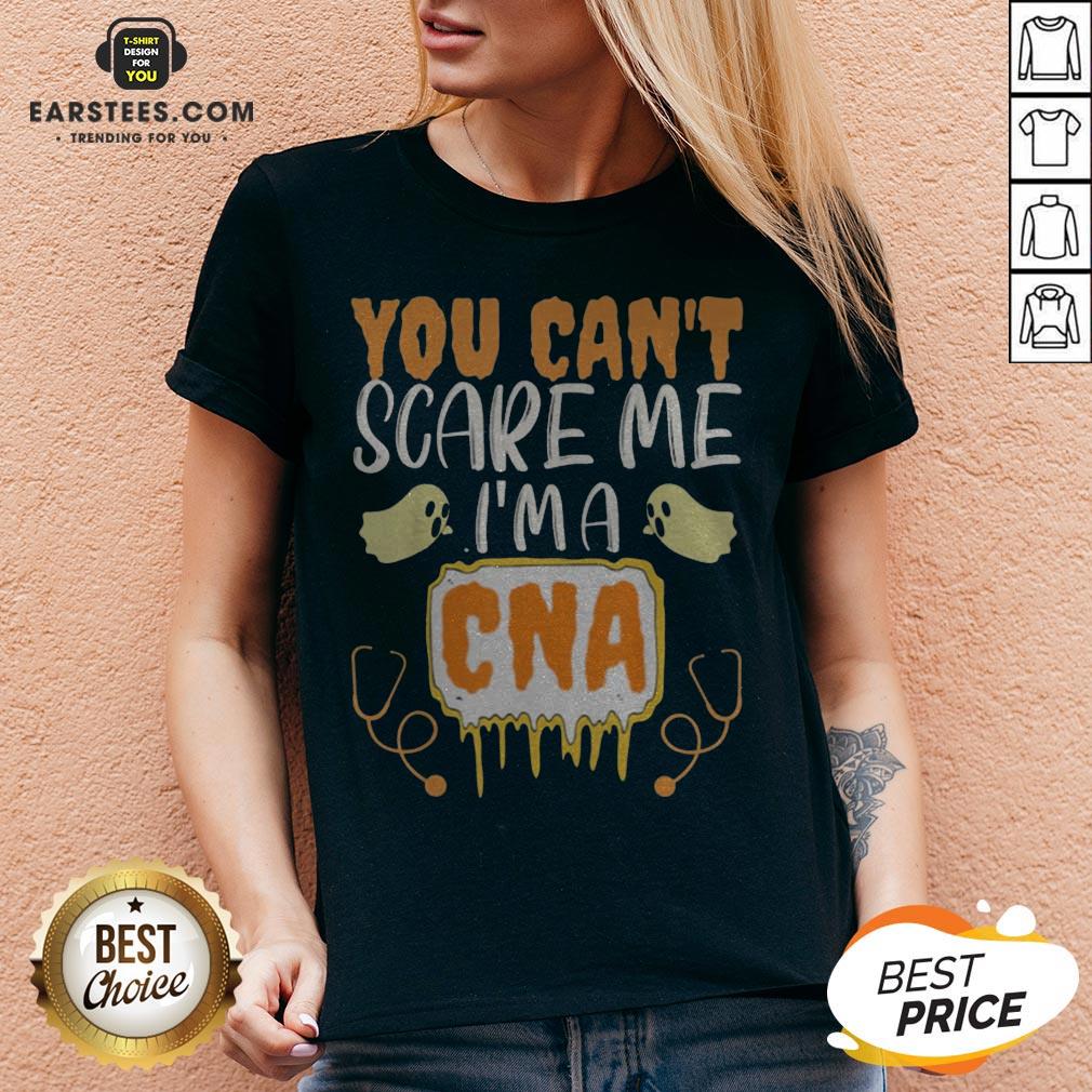 You Can't Scare Me I’m A CNA Halloween Nurse Shirt - Image 3