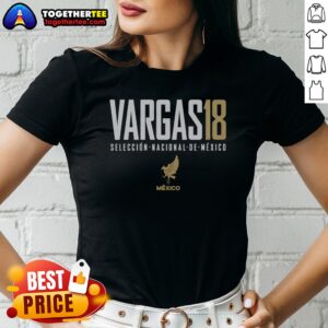 Alternative view of Awesome Nice Vargas 18 Mexico Seleccion Nacional De Mexico Shirt