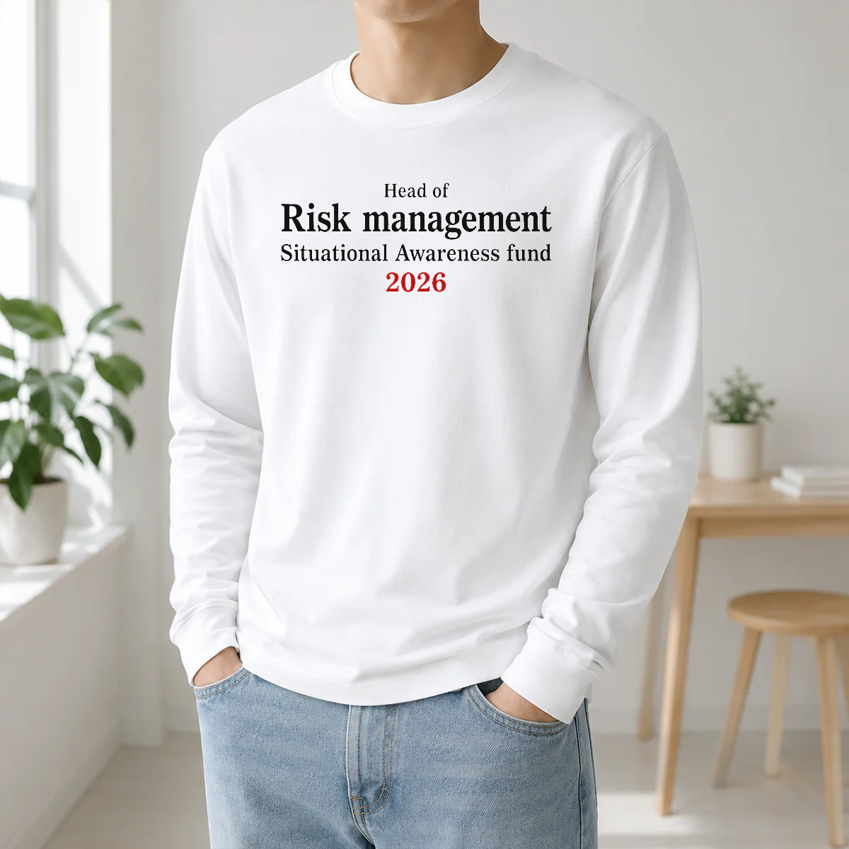 Good Official Head Of Risk Management Situational Awareness Fund 2026 Stock Market Crash Shirt - Image 5
