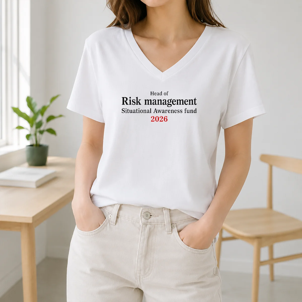 Good Official Head Of Risk Management Situational Awareness Fund 2026 Stock Market Crash Shirt - Image 2