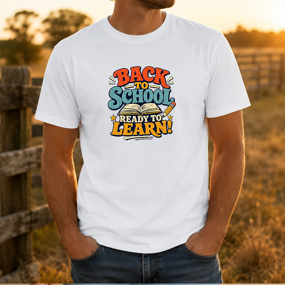 Pretty Back To School Ready To Learn Vintage Shirt