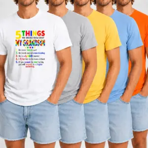 Awesome 5 Things You Should Know About My Grandson Shirt