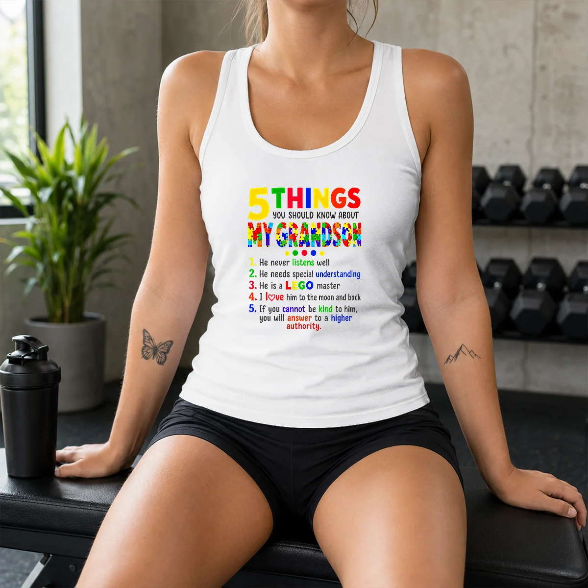 Awesome 5 Things You Should Know About My Grandson Shirt - Image 7
