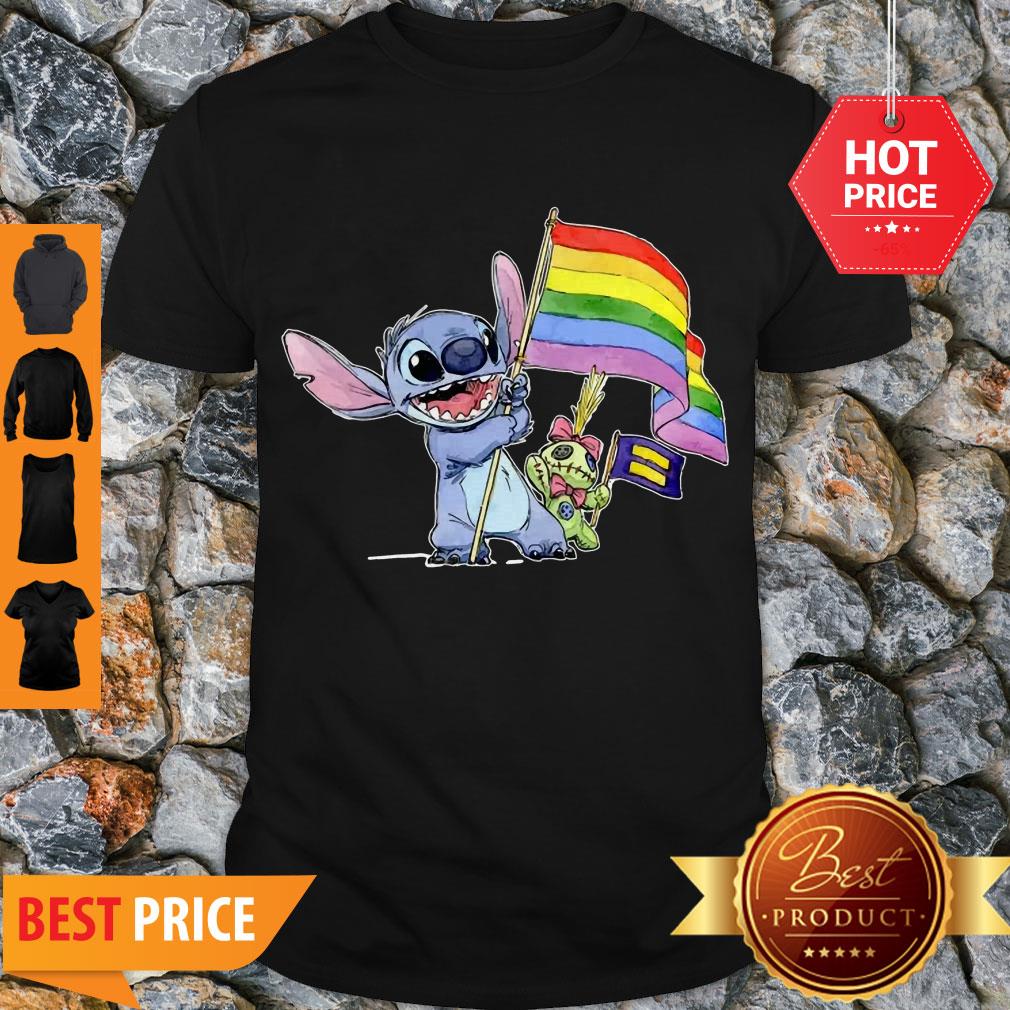 Awesome Stitch Support LGBT And Human Rights Love Wins Shirt