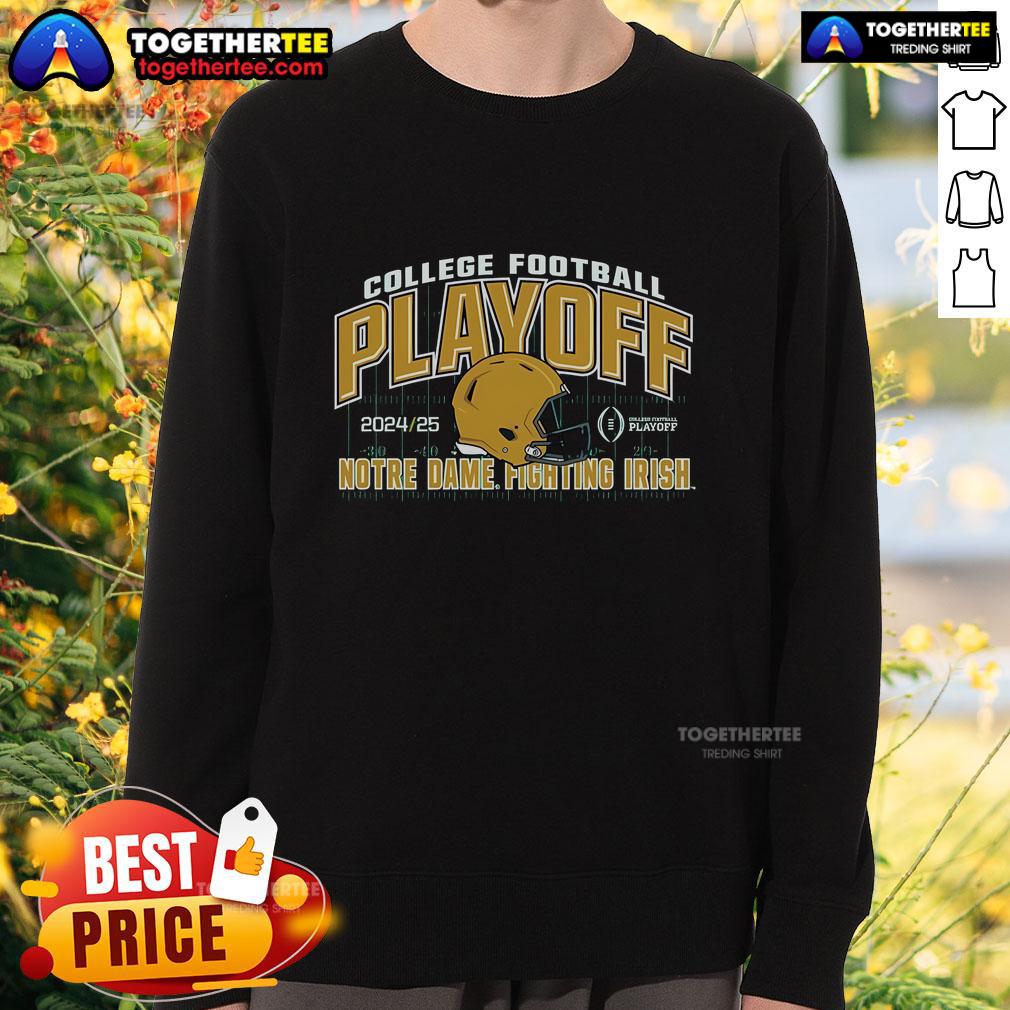 Original Notre Dame Fighting Irish Kelly Green 2024 College Football Playoff T-Shirt - Image 5