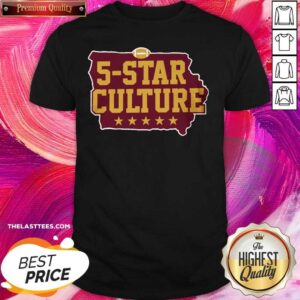 Beautiful 5 Star Culture Shirt