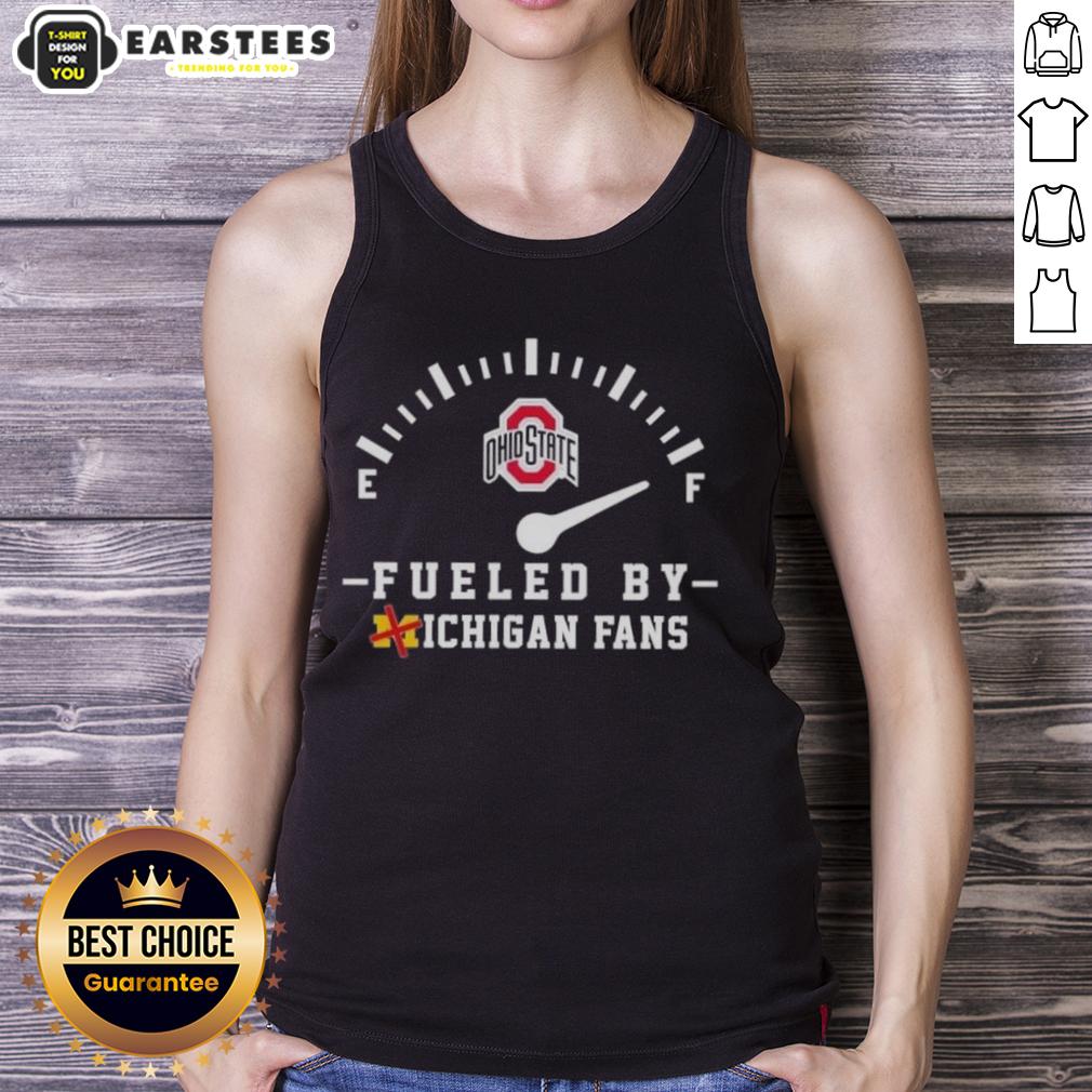 Happy Ohio State Buckeyes Fueled By Xichigan Fans T-Shirt - Image 4