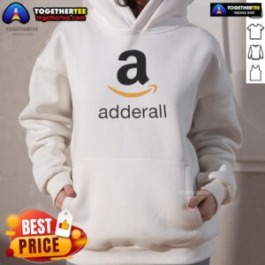Alternative view of Top Adderall Logo Parody T-Shirt