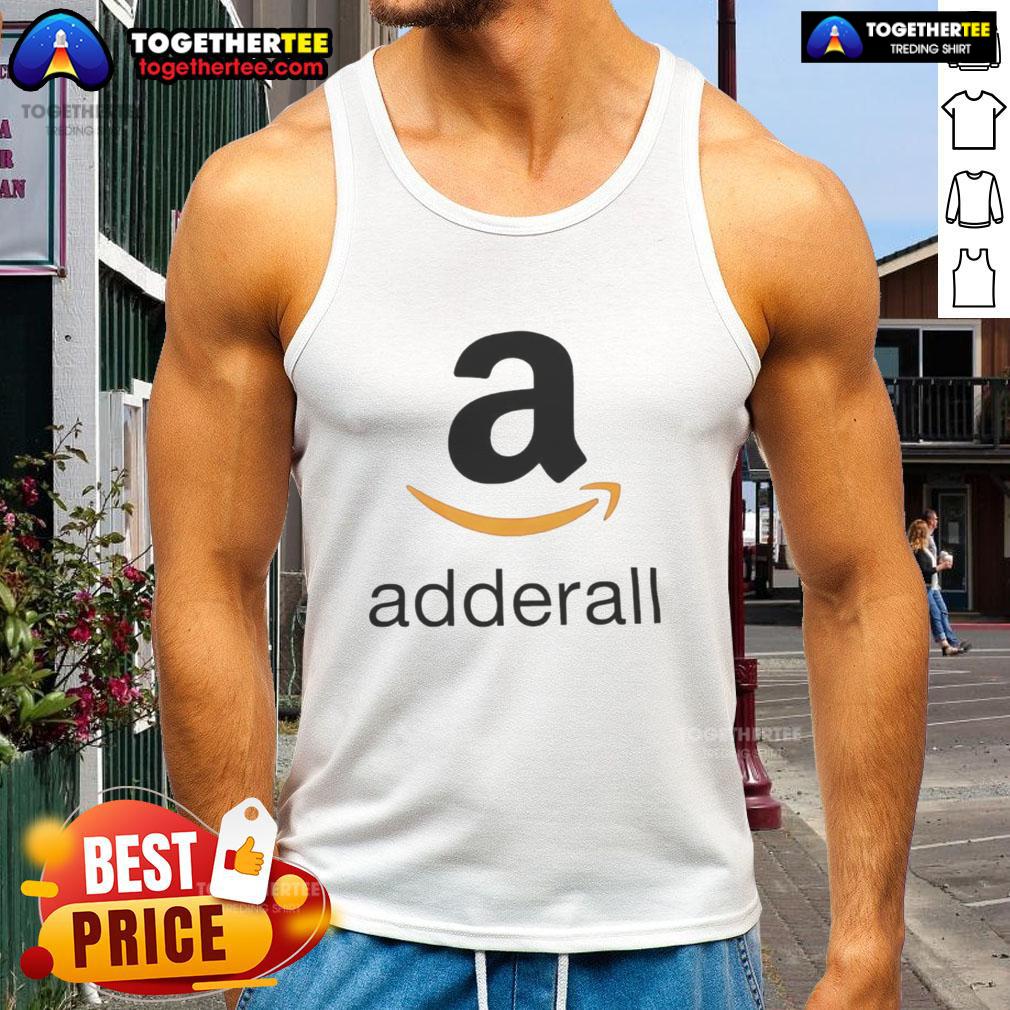 Top Adderall Logo Parody T-Shirt - Image 4