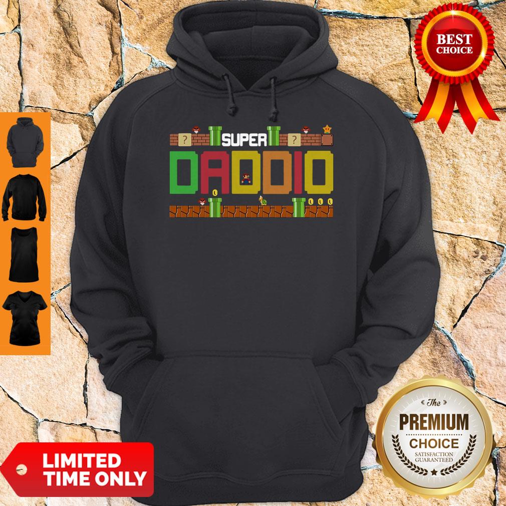 Nice Super Daddio Mario Shirt - Image 3