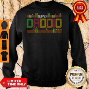 Alternative view of Nice Super Daddio Mario Shirt