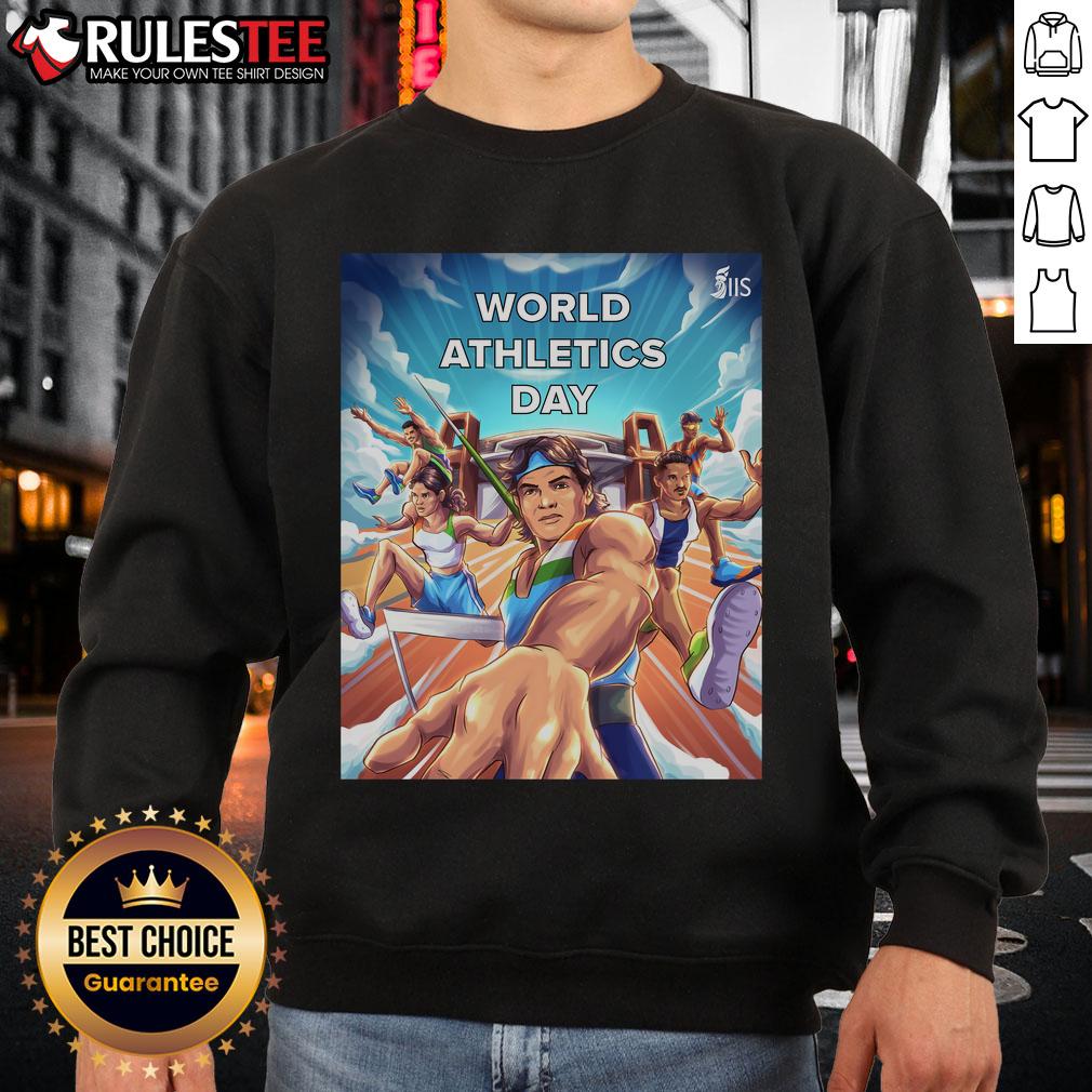 Awesome World Athletics Day T-Shirt - Image 5