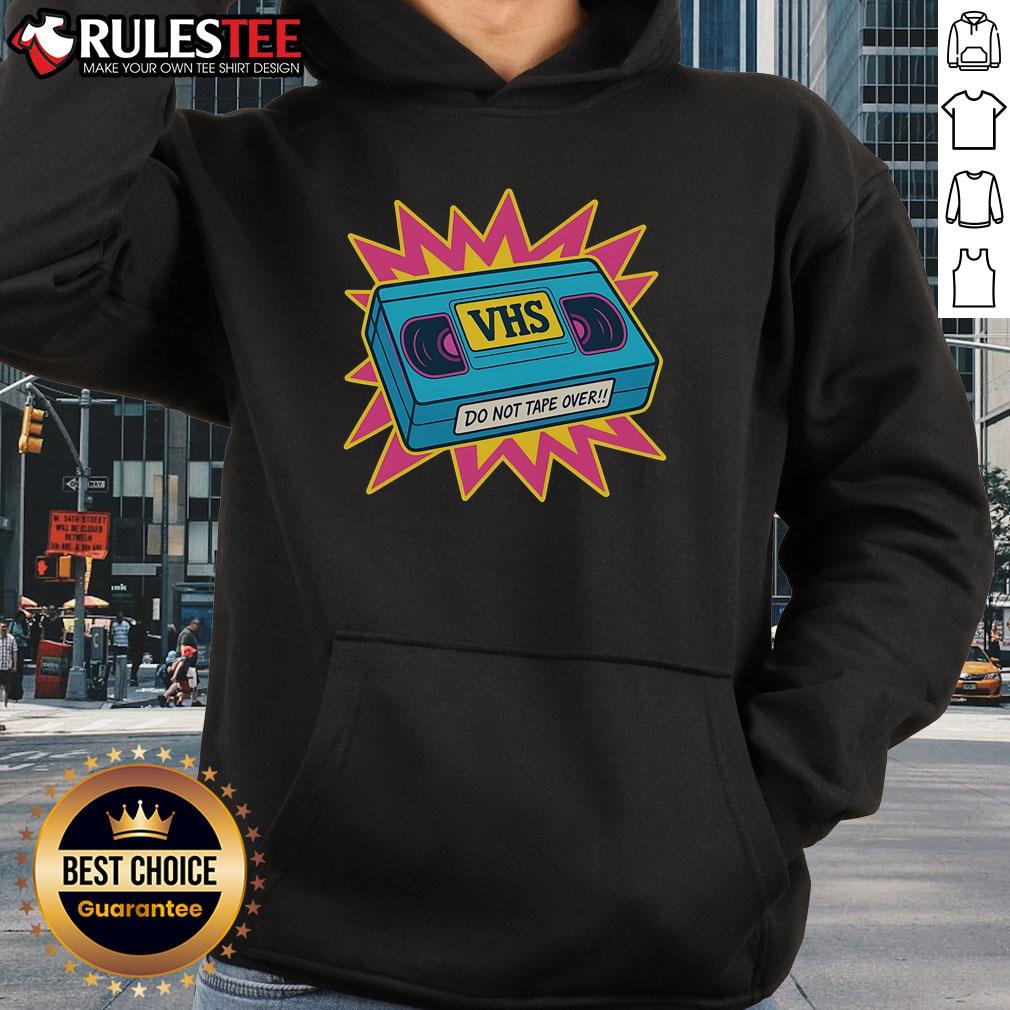 Awesome VHS Do Not Tape Over Retro T-Shirt - Image 2
