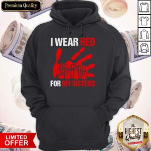 Alternative view of Official I Wear Red For My Sister Shirt