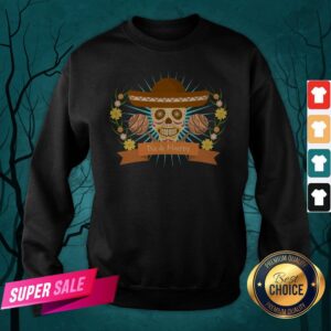 Alternative view of Sugar Skull Dia De Muertos Day Dead Mexican Holiday Shirt