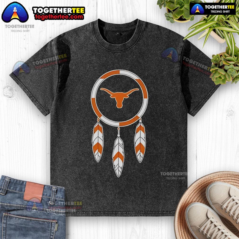 Top 2025 Native American X Texas Longhorns T-Shirt - Image 6