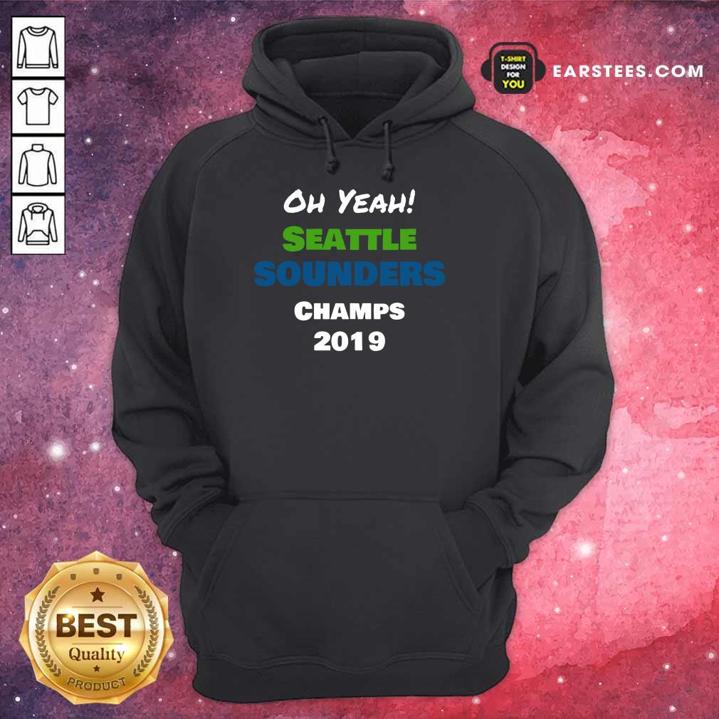 Nice Seattle Sounders Champs 2019 Shirt - Image 4