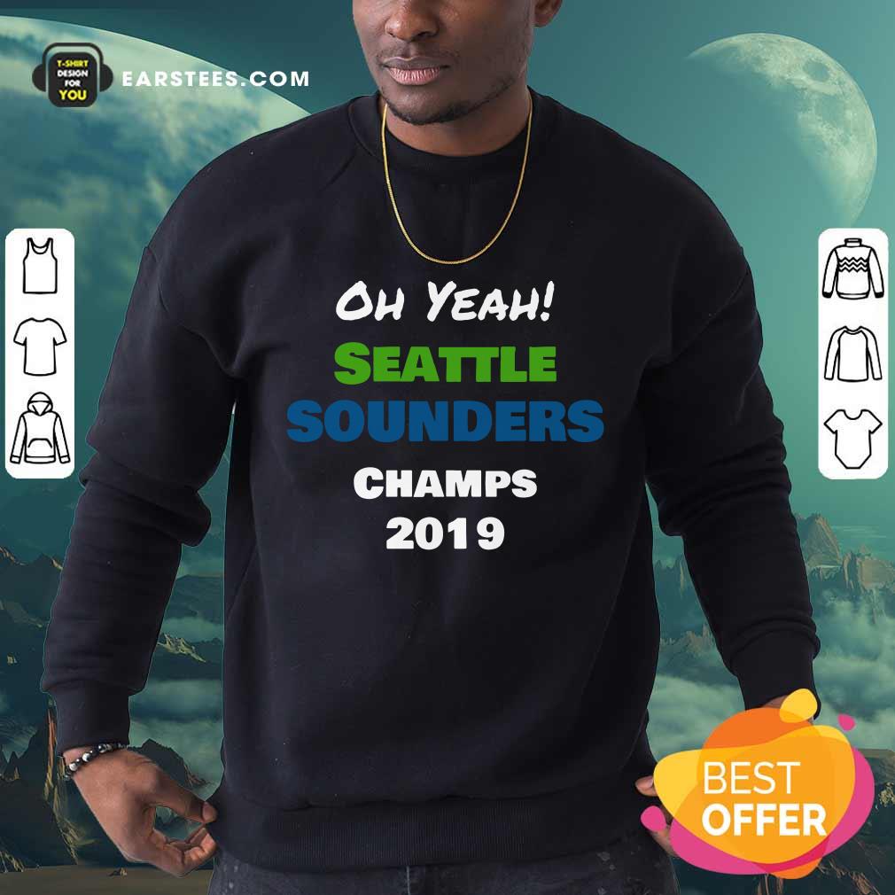 Nice Seattle Sounders Champs 2019 Shirt - Image 3