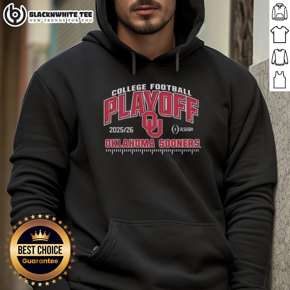Good Oklahoma Sooners Football College Football Playoff 2025 26 T-Shirt - Image 2