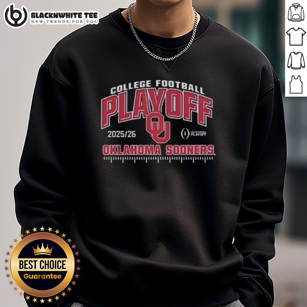 Good Oklahoma Sooners Football College Football Playoff 2025 26 T-Shirt - Image 5