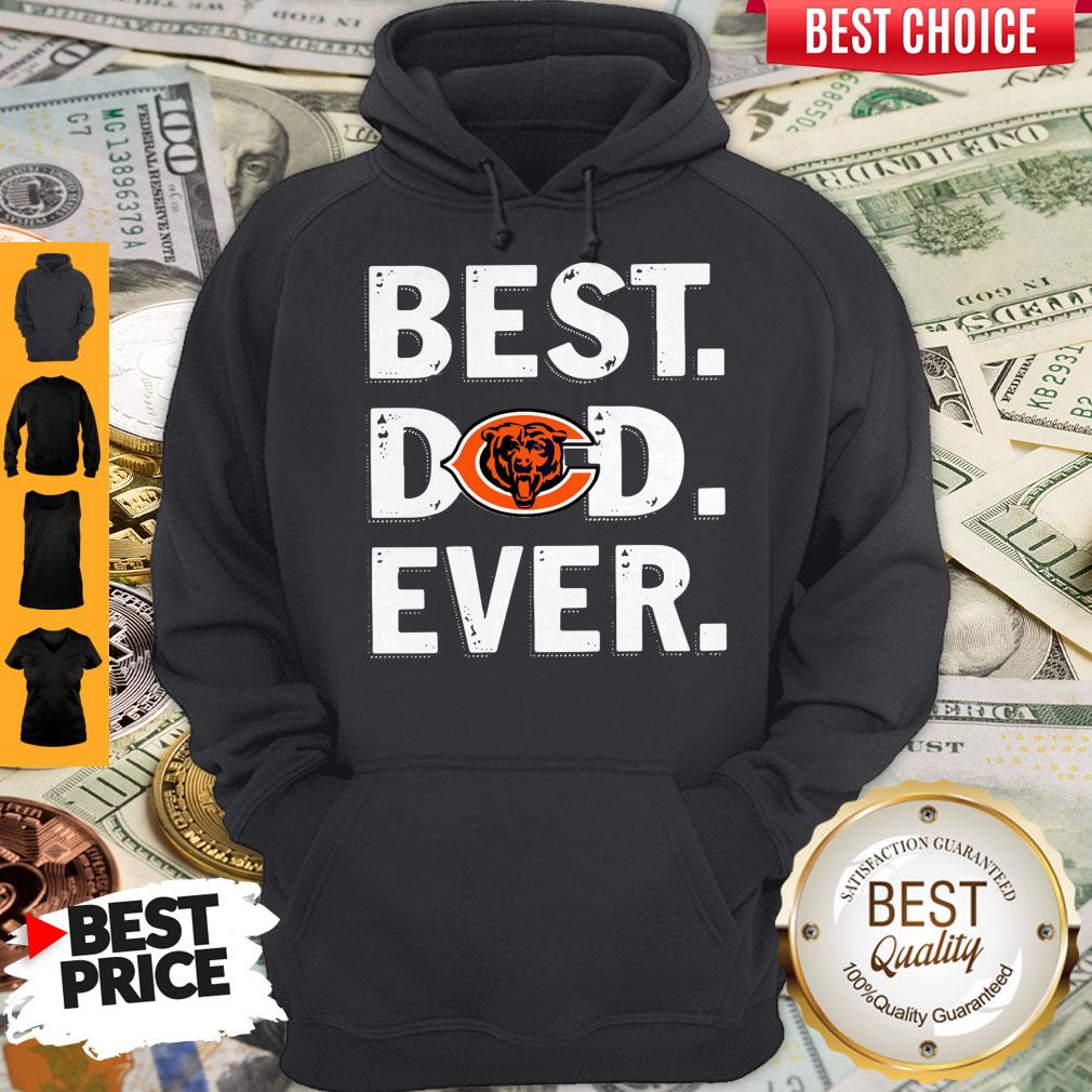 Chicago Bears Best Dad Ever Happy Father’S Day Shirt - Image 4