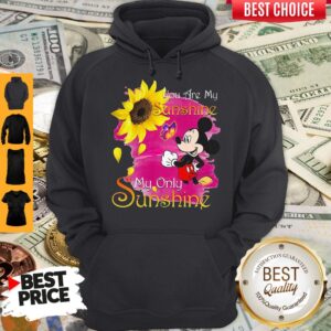 Alternative view of Mickey Mouse Butterfly Sunflower You Are My Sunshine My Only Sunshine Shirt