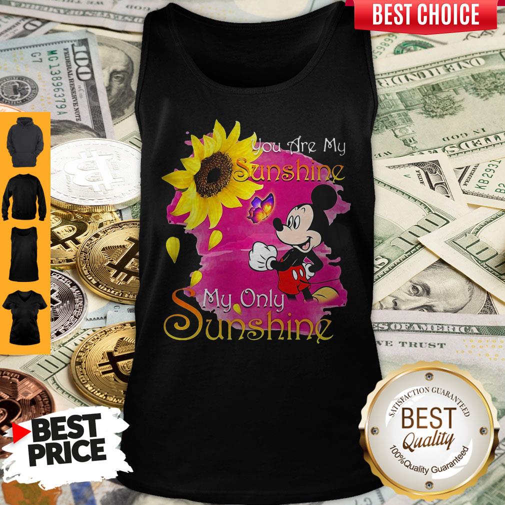 Mickey Mouse Butterfly Sunflower You Are My Sunshine My Only Sunshine Shirt - Image 5