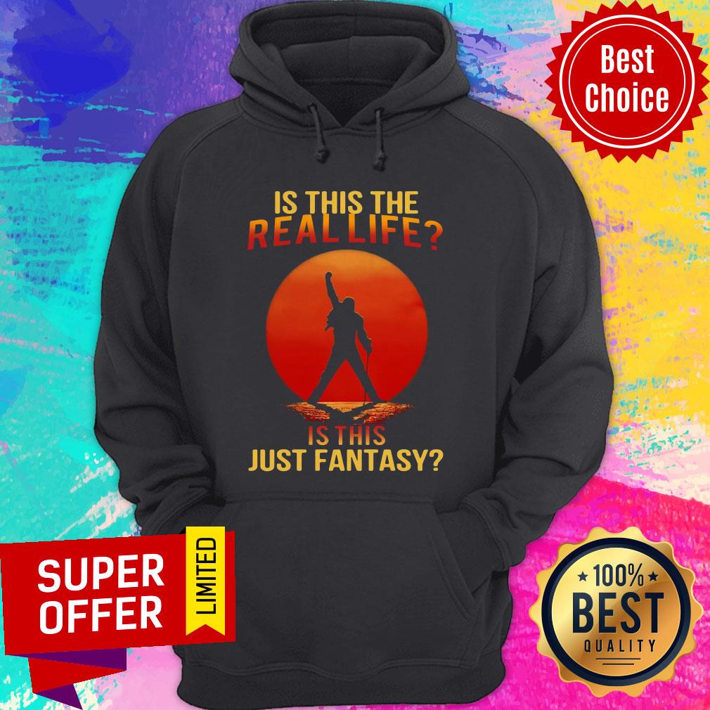 Nice Freddie Mercury Is This The Real Life Is This Just Fantasy Shirt - Image 3