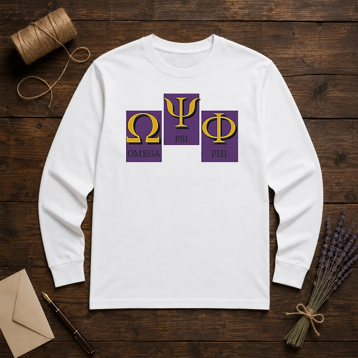 Official Omega PSI PHI Logo Shirt - Image 5