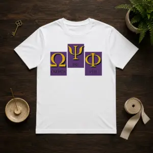 Official Omega PSI PHI Logo Shirt