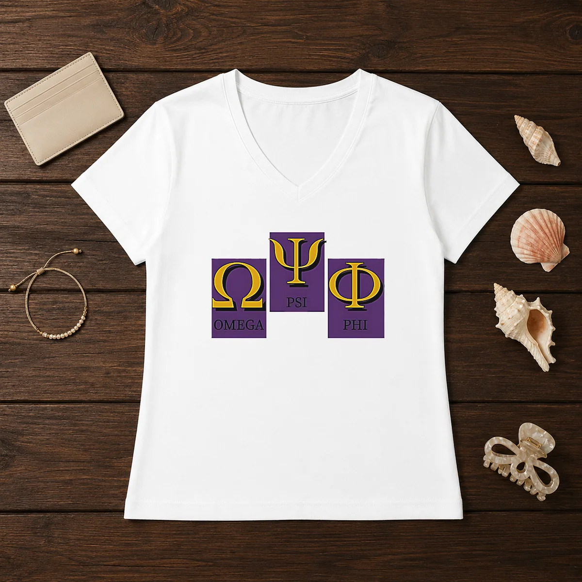 Official Omega PSI PHI Logo Shirt - Image 2