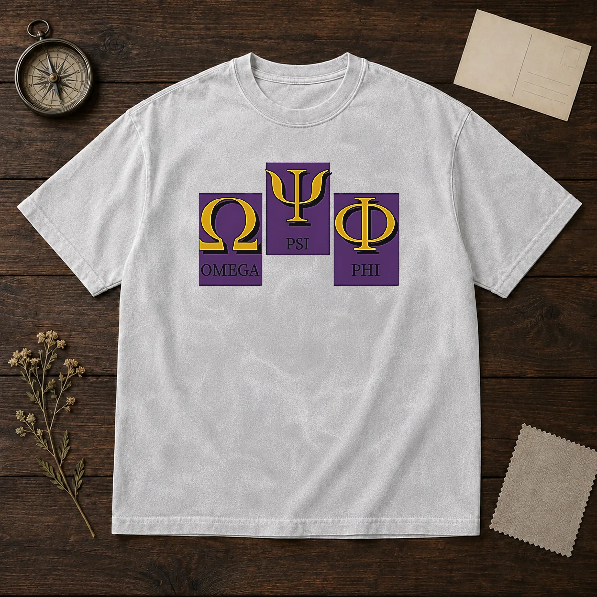 Official Omega PSI PHI Logo Shirt - Image 8