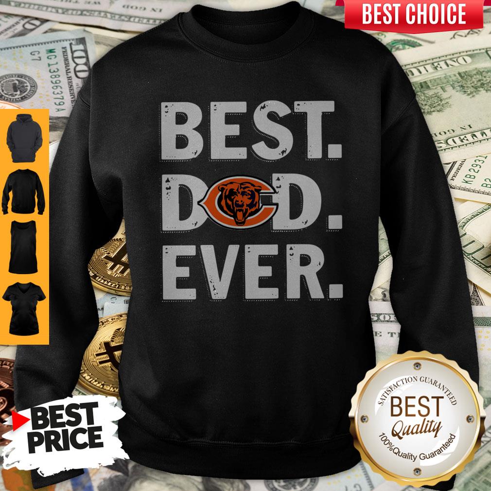 Chicago Bears Best Dad Ever Happy Father’S Day Shirt - Image 5
